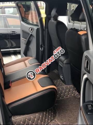 Bán Ford Ranger Wildtrack 3.2 đời 2015, màu bạc-1