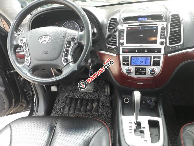 Bán Hyundai Santa Fe SLX 2008, màu đen, xe máy dầu-4