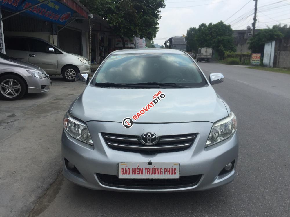 Bán xe Toyota Corolla altis 1.8 đời 2009, màu bạc  -0