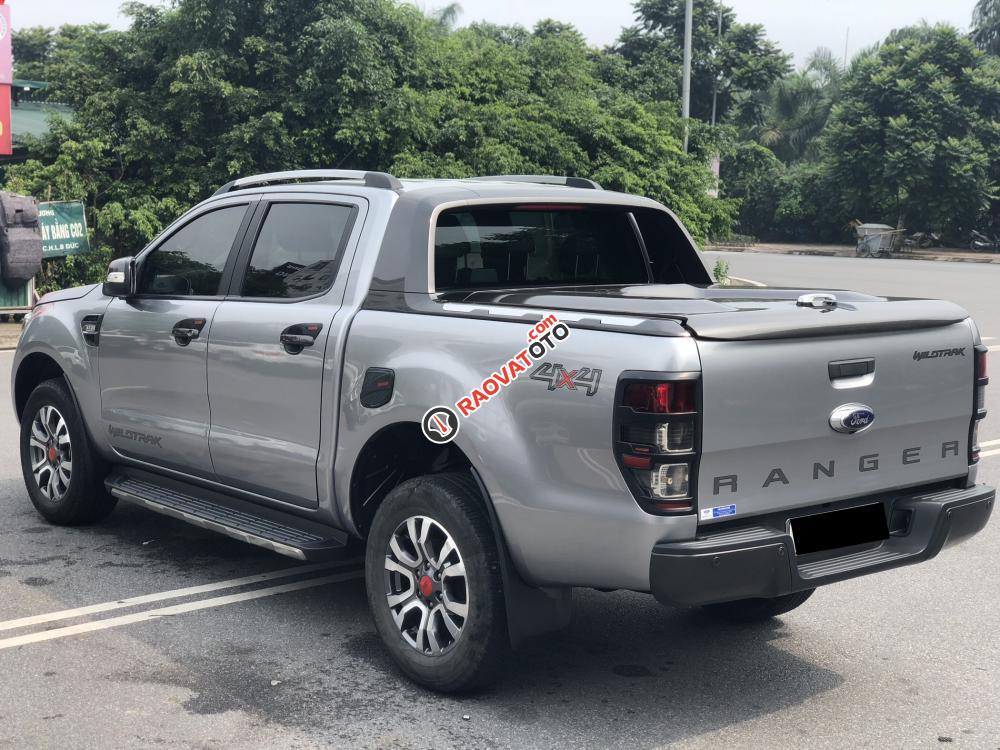 Bán ô tô Ford Ranger Wildtrack năm sản xuất 2015, màu bạc, xe nhập-1