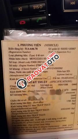 Cần bán xe Mercedes Benz E400 2013, xe ít đi, còn như mới-2