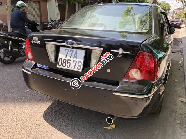 Cần bán lại xe Ford Laser Ghia 1.8 đời 2003, màu đen, giá chỉ 205 triệu-1