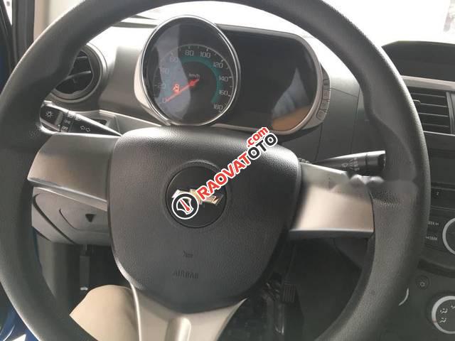 Bán ô tô Chevrolet Spark LS sản xuất năm 2017, màu xanh lam-1