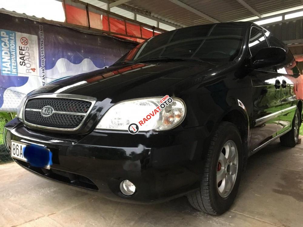 Bán Kia Carnival GS đời 2007, màu đen chính chủ-1