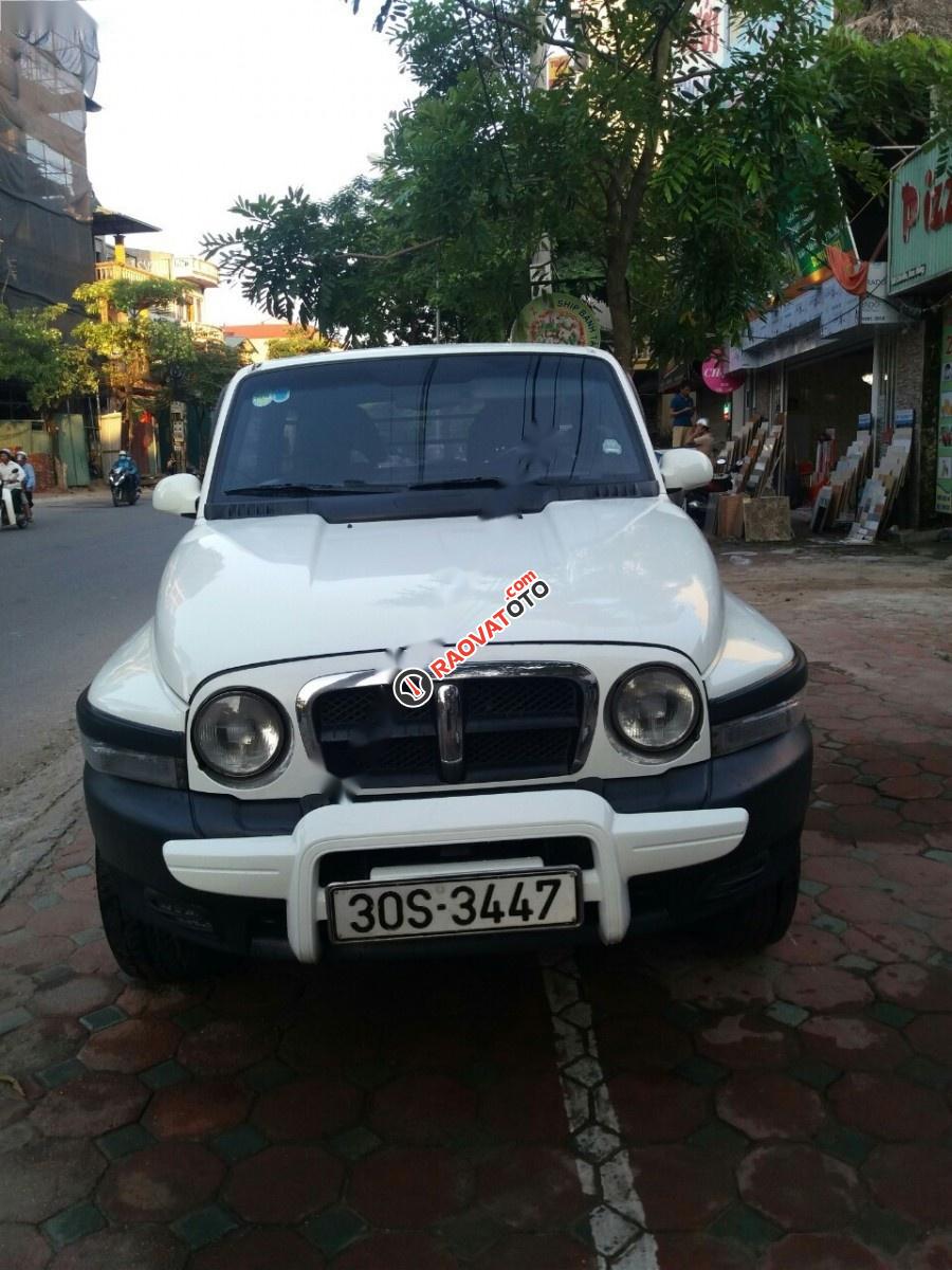 Bán Ssangyong Korando TX5 đời 2005, màu trắng, xe nhập chính chủ-9