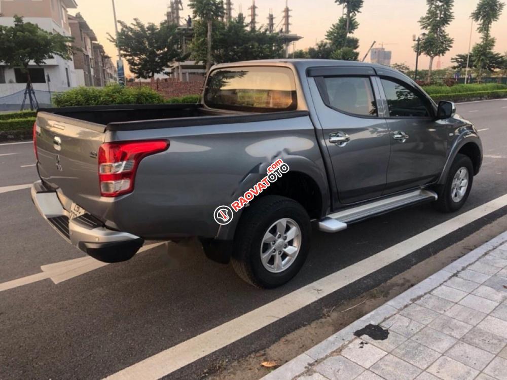 Bán ô tô Mitsubishi Triton AT năm 2017, màu xám, nhập khẩu như mới-6