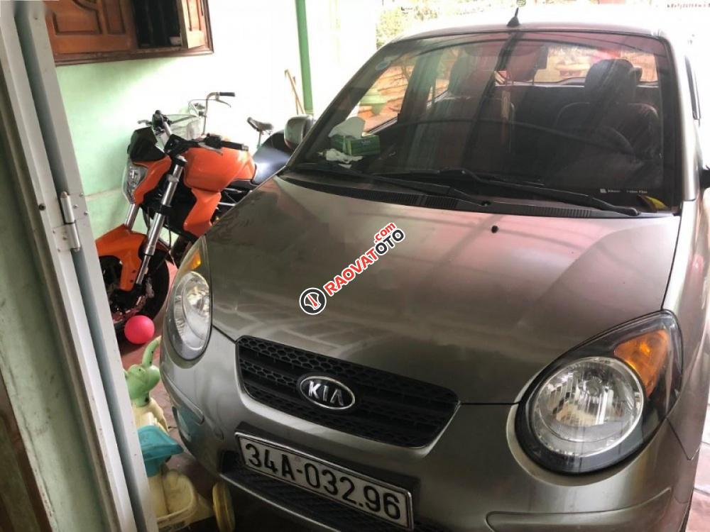 Bán xe Kia Morning LX sản xuất 2009, màu xám, xe nhập, giá tốt-4