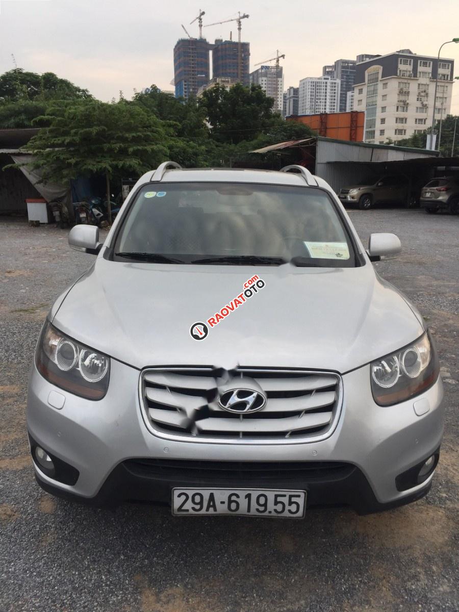 Cần bán xe Hyundai Santa Fe SLX eVGt 2009, màu bạc, xe nhập còn mới, 670tr-4