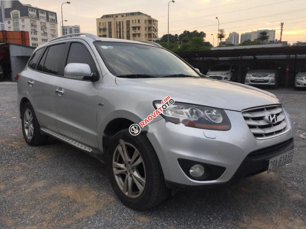 Cần bán xe Hyundai Santa Fe SLX eVGt 2009, màu bạc, xe nhập còn mới, 670tr-1