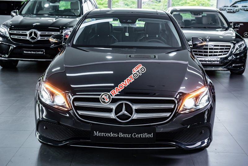 Bán xe Mercedes E250 đời 2016, màu đen, chính hãng-0