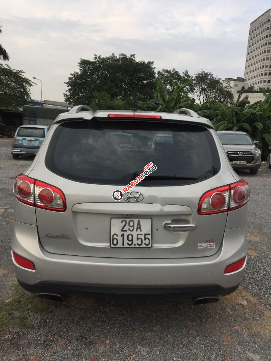 Cần bán xe Hyundai Santa Fe SLX eVGt 2009, màu bạc, xe nhập còn mới, 670tr-3