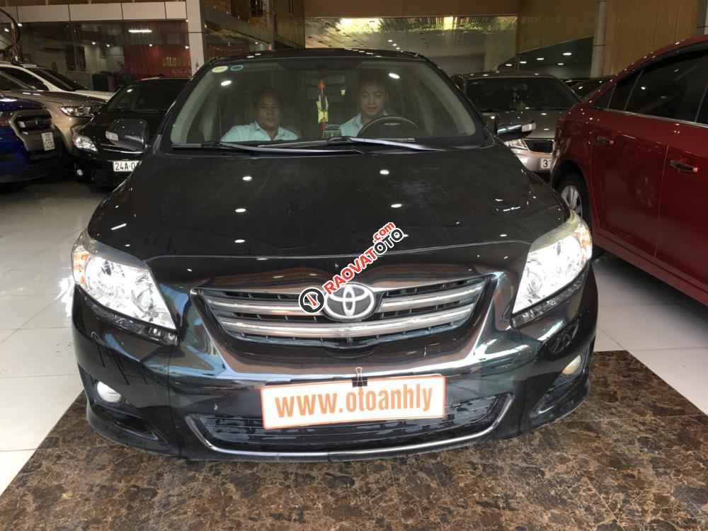 Cần bán Toyota Corolla Altis 1.8MT đời 2009, màu đen, 405tr-0