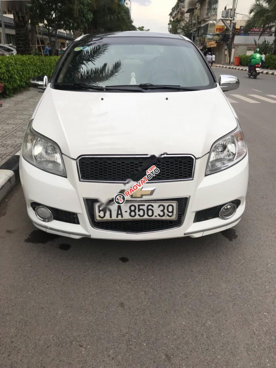 Cần bán Chevrolet Aveo LTZ đời 2014, màu trắng, giá chỉ 328 triệu-1