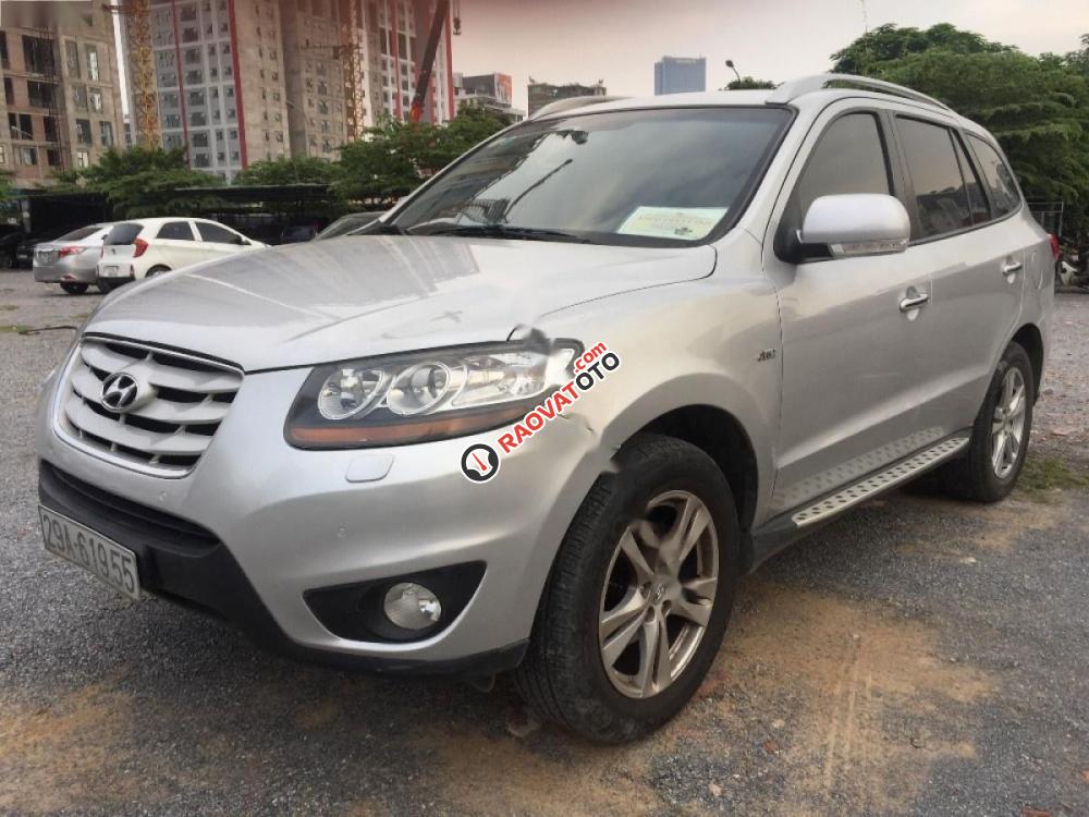 Cần bán xe Hyundai Santa Fe SLX eVGt 2009, màu bạc, xe nhập còn mới, 670tr-7