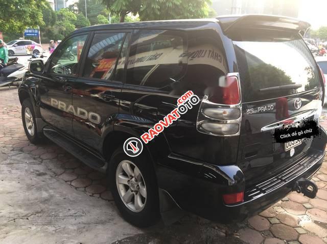 Bán Toyota Prado GX sản xuất 2007, màu đen, nội thất màu kem bơ-5