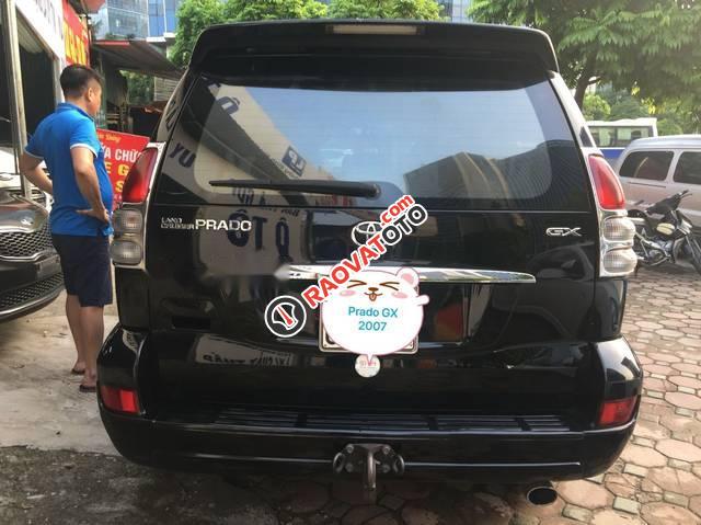 Bán Toyota Prado GX sản xuất 2007, màu đen, nội thất màu kem bơ-3