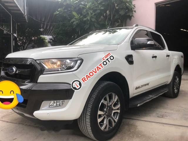 Bán xe Ford Ranger Wildtrack 3.2 sản xuất 2015, màu trắng, 759tr-4