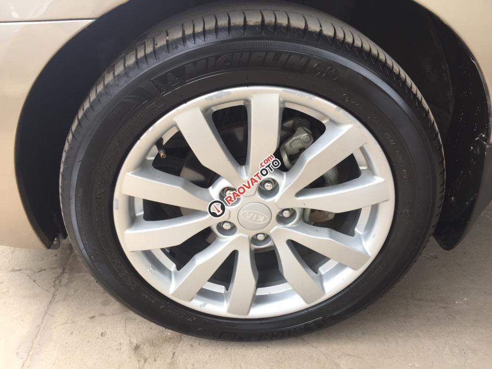 Bán Kia Carens SX AT 2013, màu vàng cát, đúng chất, giá thương lượng, hỗ trợ góp-0