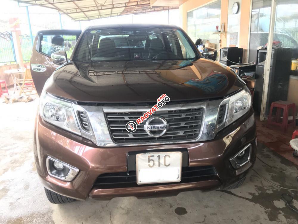 Bán Nissan Navara SL MT 4WD 2016, màu nâu, đúng chất, giá thương lượng, hỗ trợ trả góp-1