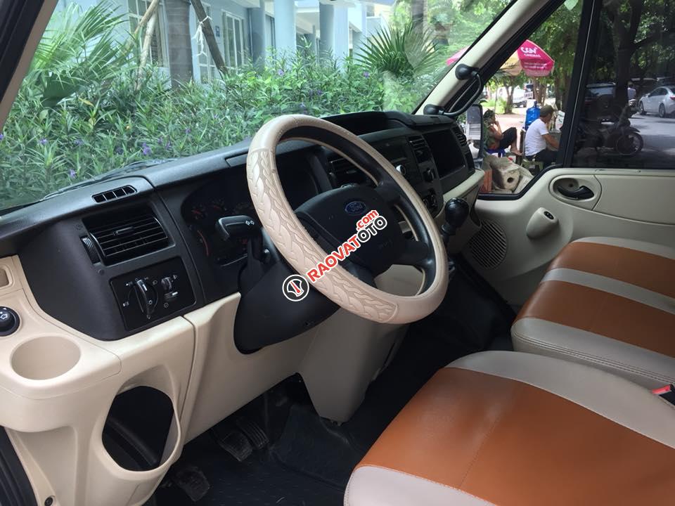 Bán em Ford Transit 2017 MT, dầu, màu bạc xe zin đẹp-2