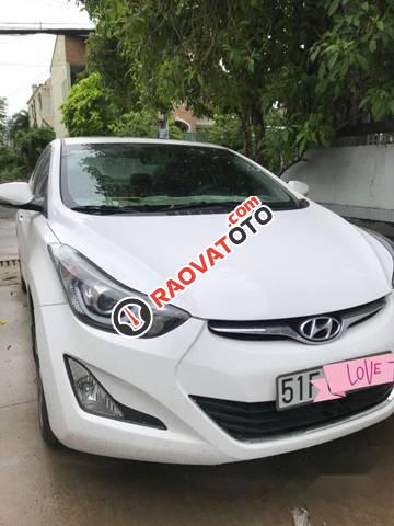 Cần bán Hyundai Elantra 1.8AT năm 2014, màu trắng, nhập khẩu-0