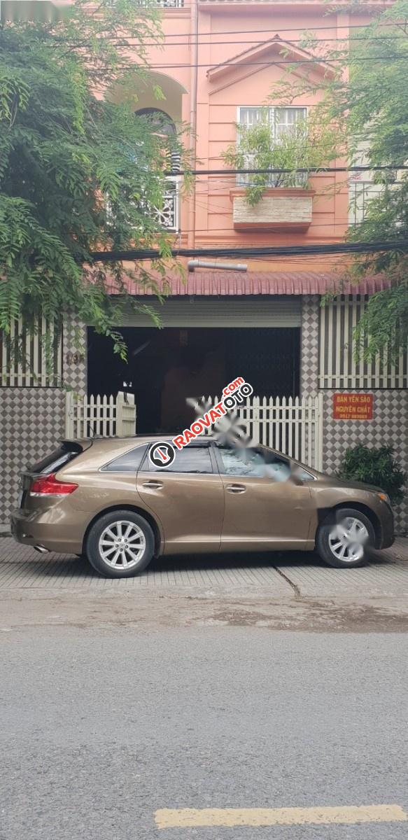 Bán Toyota Venza 2.7 năm sản xuất 2010, màu vàng, nhập khẩu-0