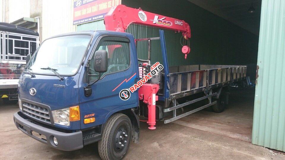 Bán xe Hyundai 120SL gắn cẩu theo yêu cầu-0