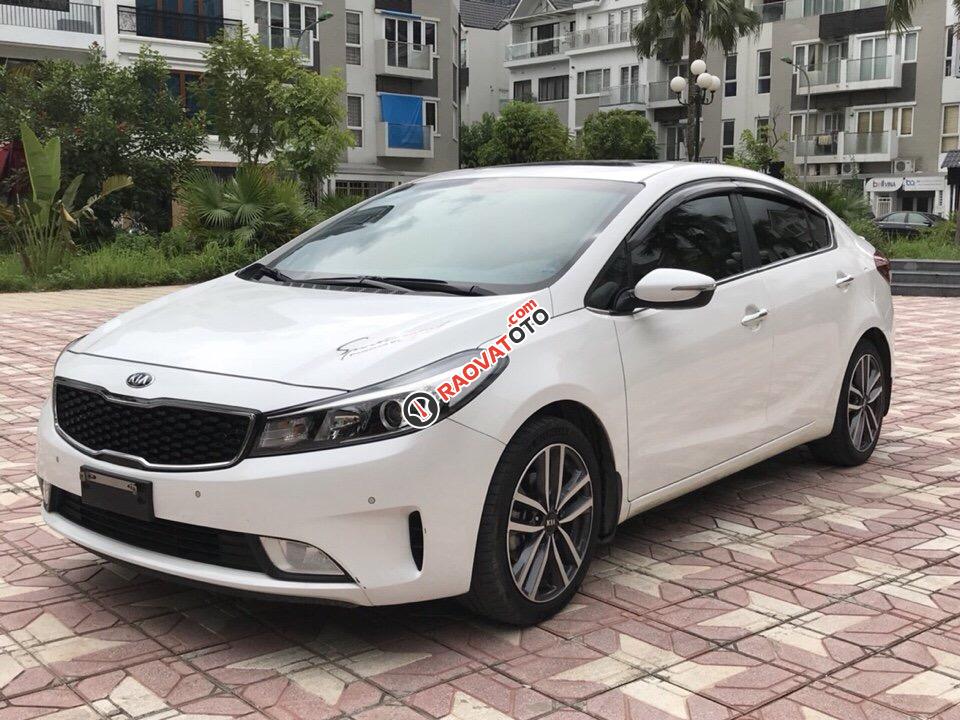 Bán Kia Cerato 1.6 đời 2016, màu trắng Hà Nội-0