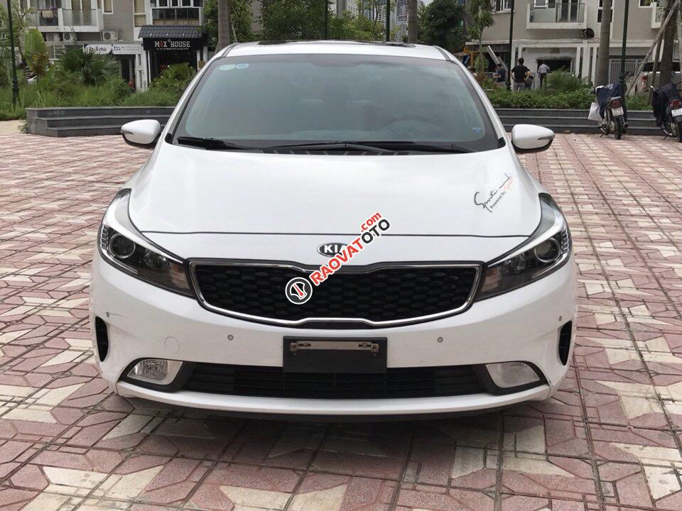 Bán Kia Cerato 1.6 đời 2016, màu trắng Hà Nội-4