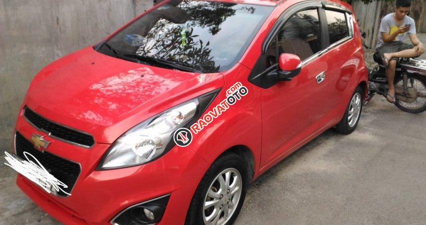 Bán xe Chevrolet Spark Zest bản đặc biệt, màu đỏ, xe gia đình mới tinh-0