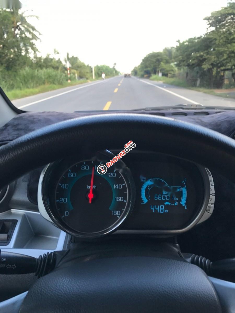 Cần bán gấp Chevrolet Spark LT 1.0 MT đời 2014, màu bạc  -2