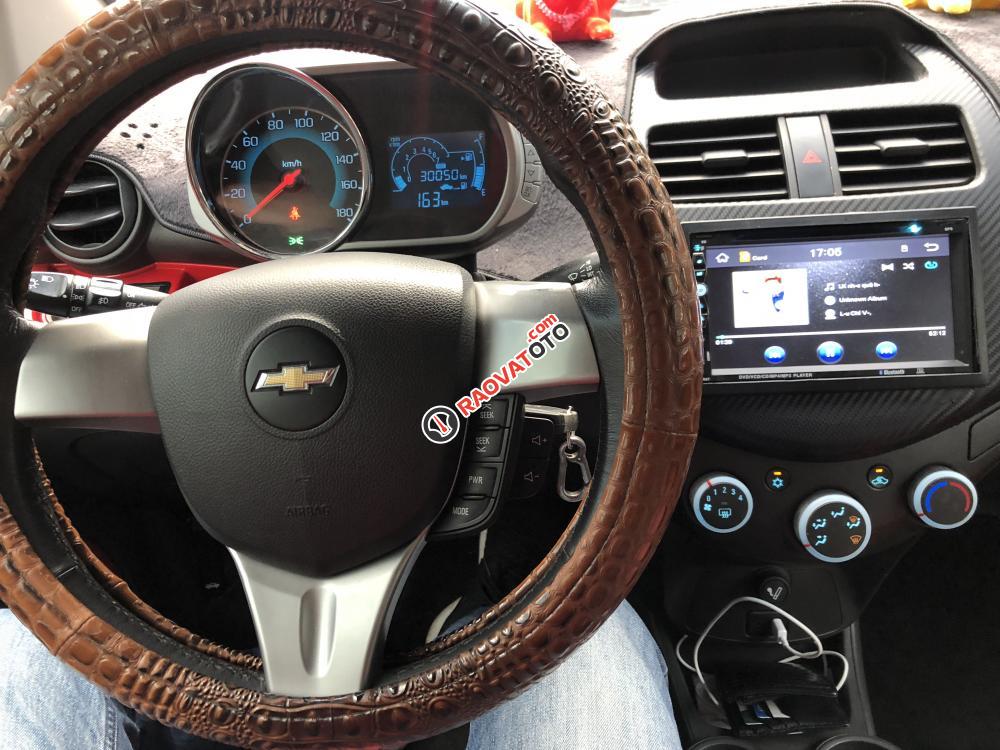 Bán xe Chevrolet Spark Zest bản đặc biệt, màu đỏ, xe gia đình mới tinh-1