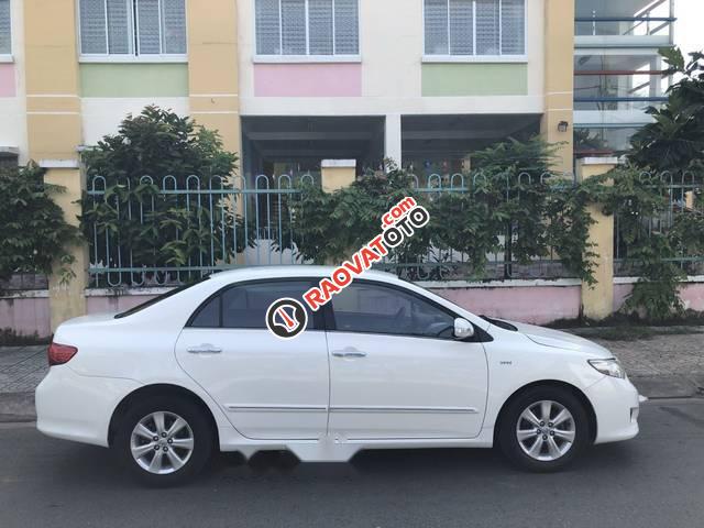 Bán Toyota Corolla altis 1.8G đời 2008, màu trắng số sàn, giá 377tr-0