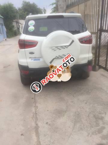 Cần bán lại xe Ford EcoSport 1.5 MT 2016, màu trắng, còn bảo hành tại hãng-1