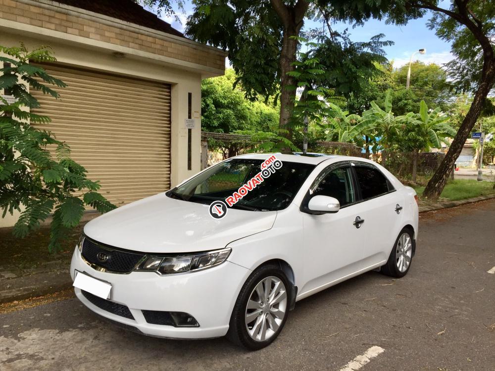 Cần bán lại xe Kia Forte SX năm 2010, màu trắng -4