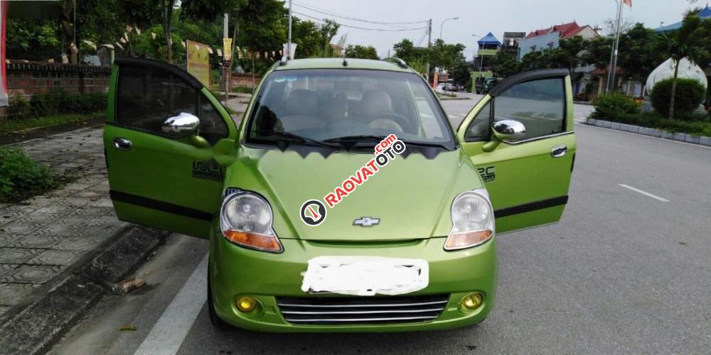 Bán xe Chevrolet Spark LT sản xuất 2008, màu xanh lục-4