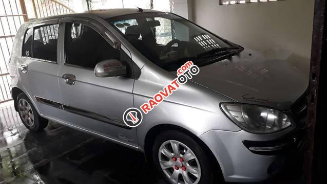 Bán Hyundai Getz 1.1 năm sản xuất 2008, màu bạc xe gia đình -0