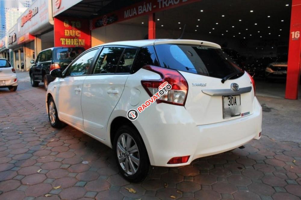Xe Toyota Yaris 1.3E đời 2014, màu trắng, xe nhập -5