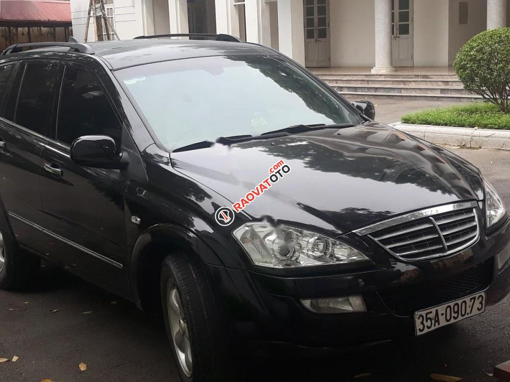 Cần bán lại xe Ssangyong Kyron LV7 2007, màu đen, nhập khẩu nguyên chiếc -4