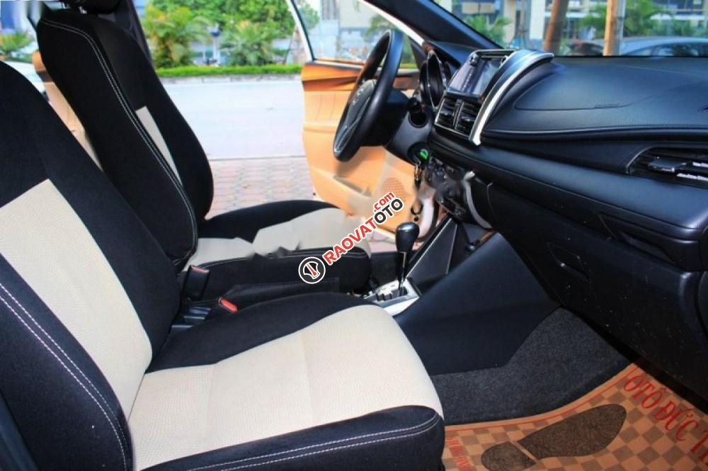 Xe Toyota Yaris 1.3E đời 2014, màu trắng, xe nhập -3