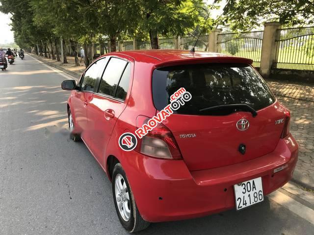 Bán Toyota Yaris AT năm sản xuất 2008, màu đỏ-3