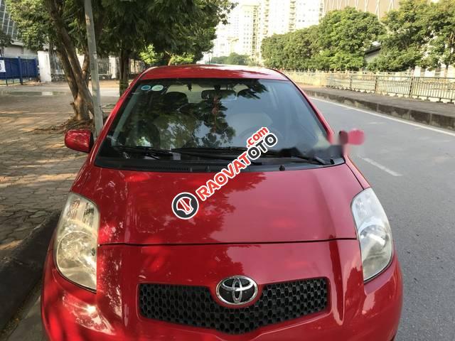 Bán Toyota Yaris AT năm sản xuất 2008, màu đỏ-1