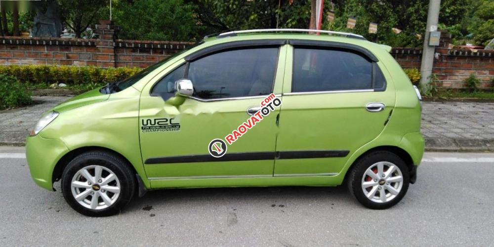 Bán xe Chevrolet Spark LT sản xuất 2008, màu xanh lục-0