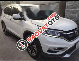 Cần bán xe Honda CR V 2.4 đời 2017, màu trắng-4