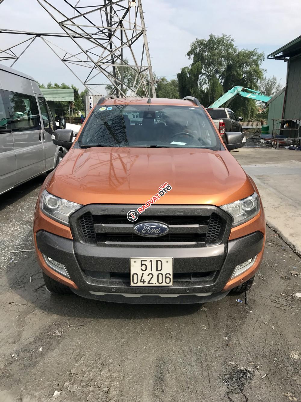 Cần bán gấp Ford Ranger sản xuất 2016 màu khác, giá 788 triệu, xe nhập-0