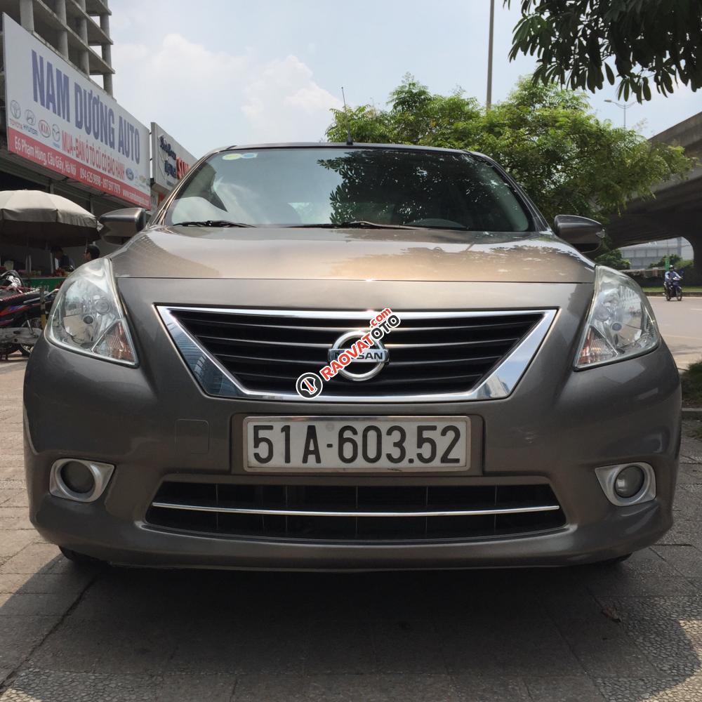 Bán ô tô Nissan Sunny XV đời 2014, màu nâu, xe đẹp long lanh-3