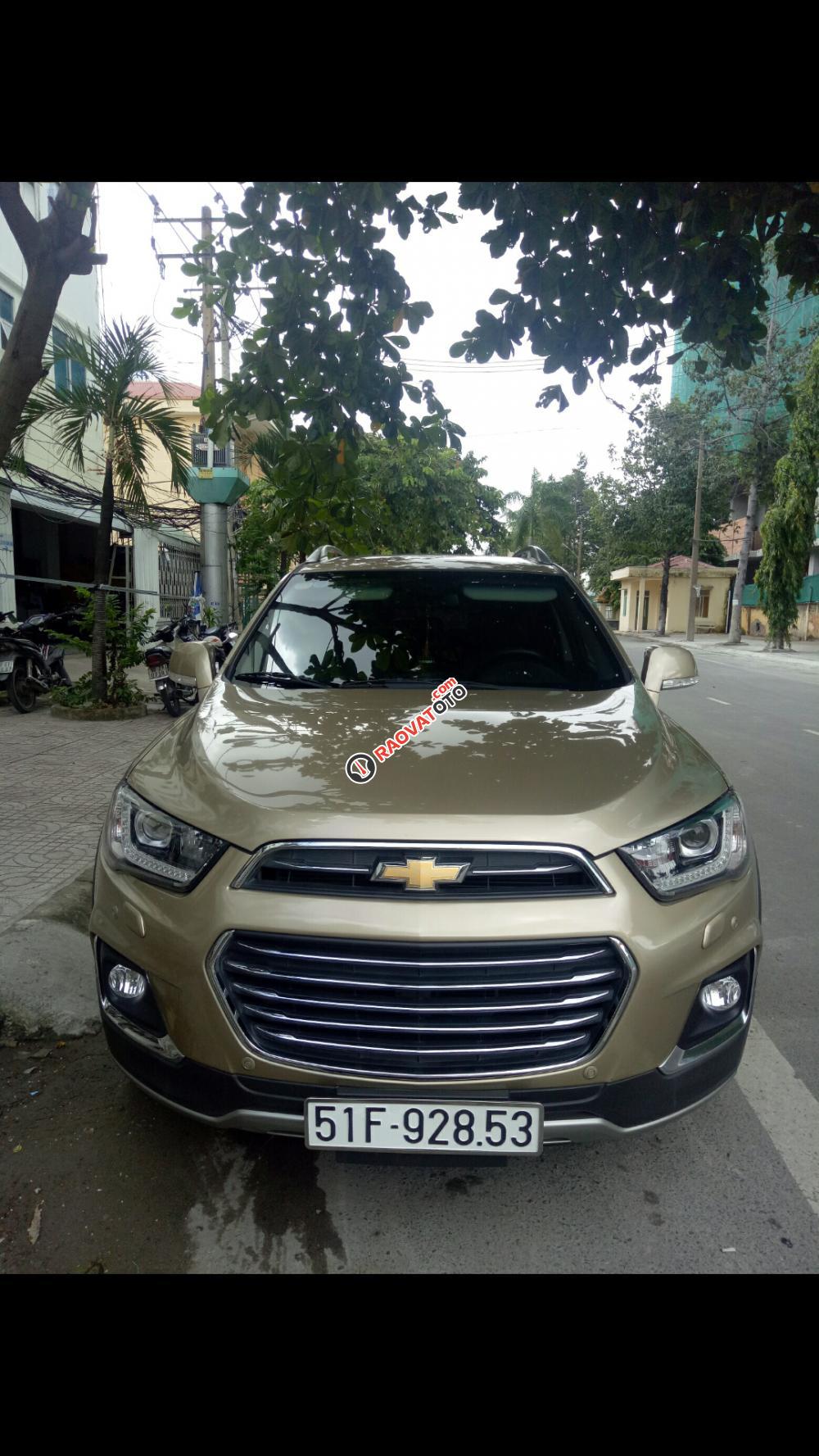 Bán Chevrolet Captiva Revv 2.4 đời 2016, màu vàng, nhập khẩu nguyên chiếc, 710tr-3