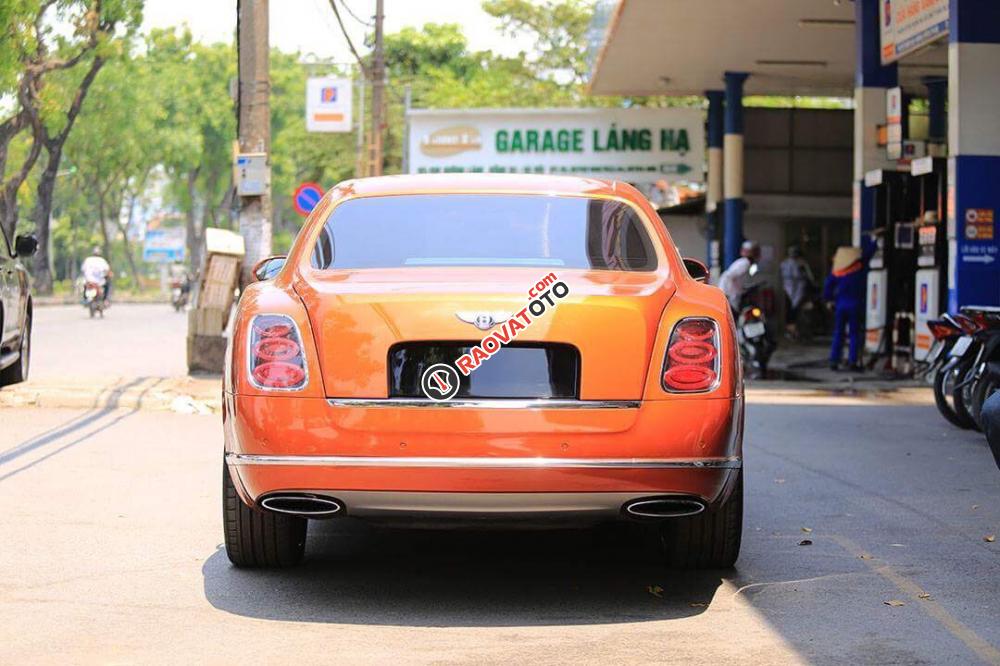 Bán Bentley Mulsanne Speed năm sản xuất 2014, màu cam, xe nhập-12