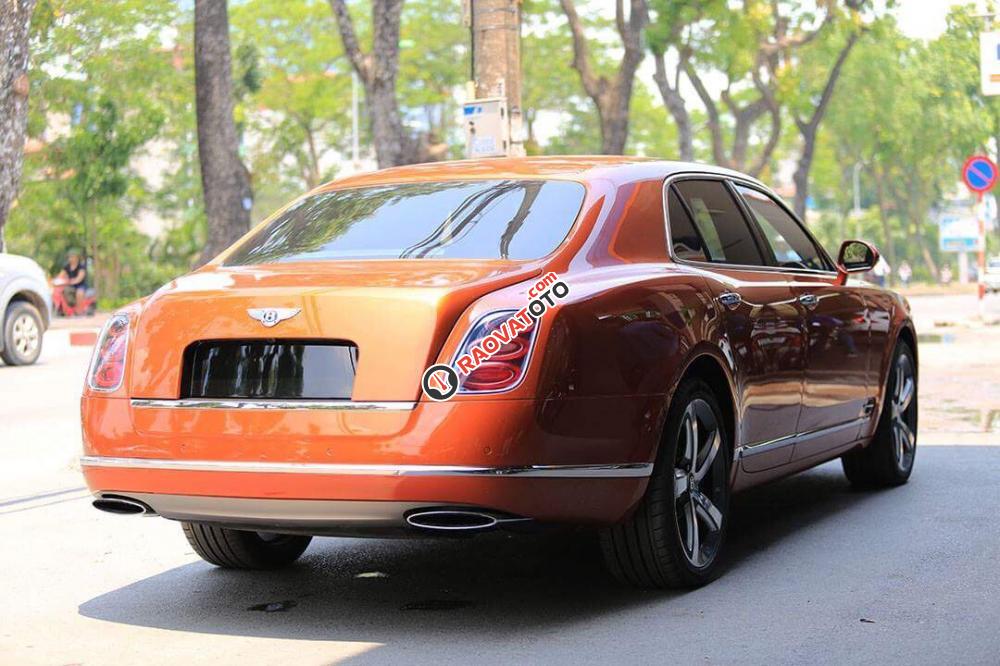Bán Bentley Mulsanne Speed năm sản xuất 2014, màu cam, xe nhập-10