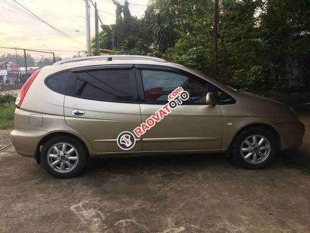 Cần bán Chevrolet Vivant CDX sản xuất 2008, màu vàng -0